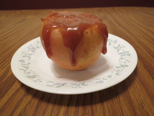 College Cuisine: Cheesecake baked apples