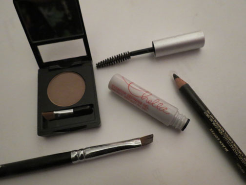 Brow powder, brow gel and brow pencils are all used to achieve perfectly groomed eyebrows.