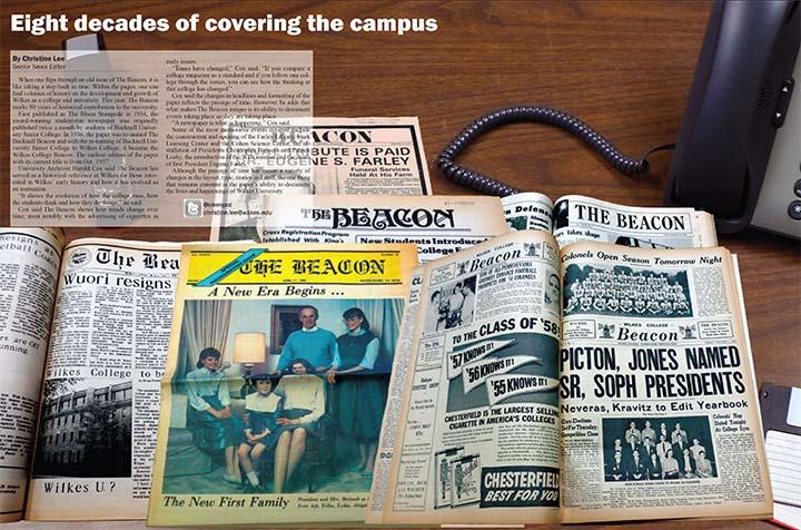 The Beacon is entering its 80th year of covering the the Wilkes campus.