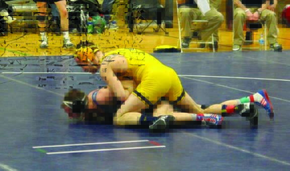 Mark Hartenstine became the second straight All-American for Wilkes finishing fourth at 149-pounds.