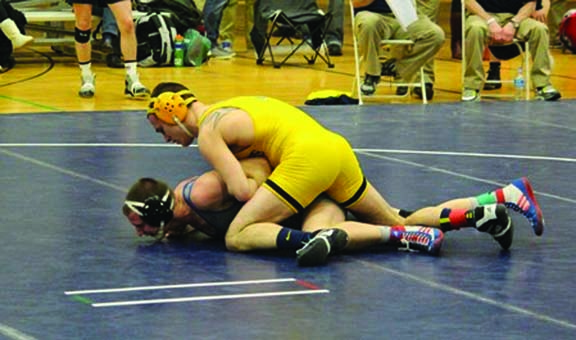 Mark Hartenstine became the second straight All-American for Wilkes finishing fourth at 149-pounds.