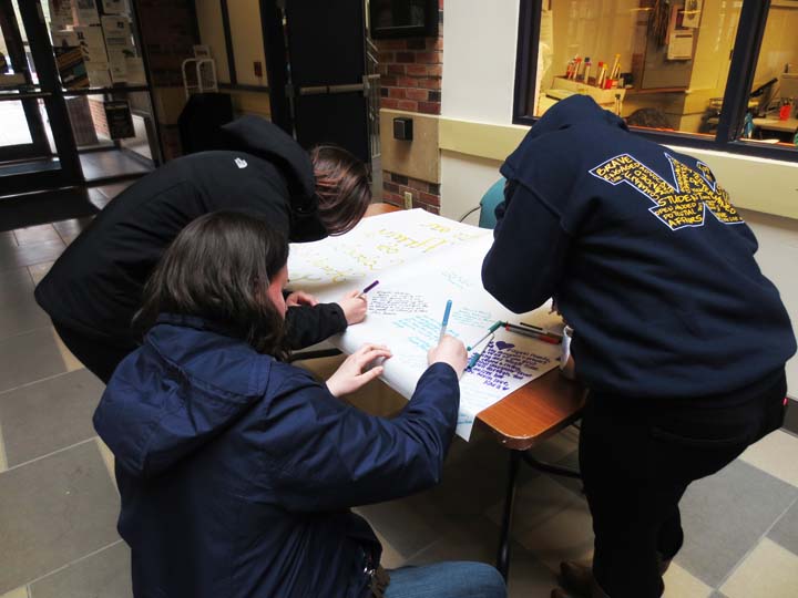 Many members of the Wilkes community try and make small tokens to make Flipinski feel better and remind her to stay strong in this difficult time.