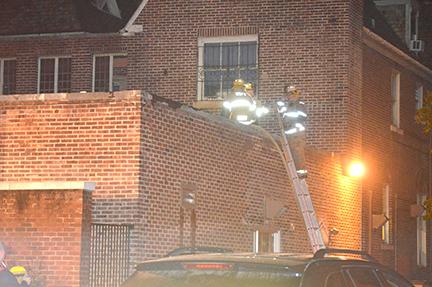 The Nov. 12 fire in Bedford Hall caused damage to the university’s ceramics studio.
