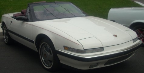 The 1991 Buick Reatta convertible 