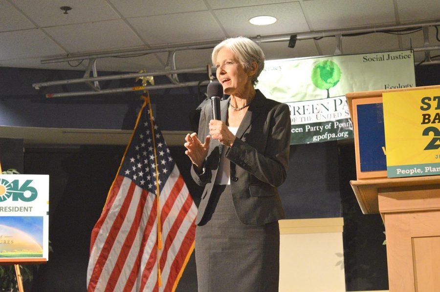 Defending democracy: Green Party candidate Jill Stein visits Wilkes