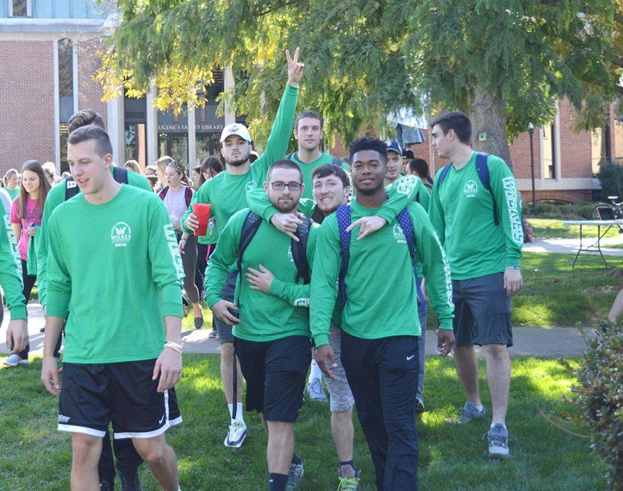 Wilkes University BACCHUS holds alcohol awareness walk