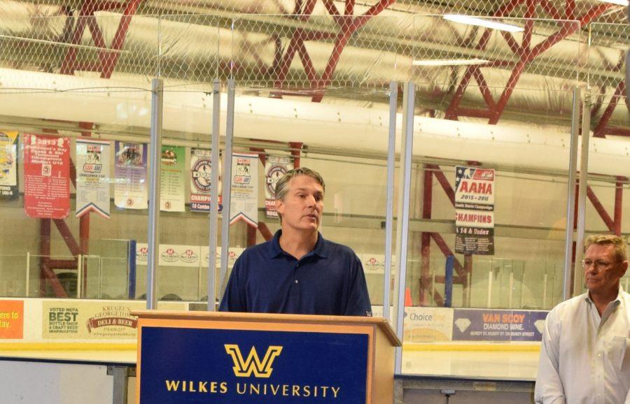 On Aug. 29, Wilkes University Patrick Leahy announced Wilkes would offer ice hockey in 2017-18.