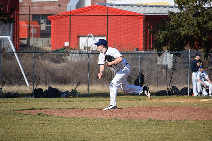 Senior Matt Reese starts opening day with a strong start at Artillery Park on Thursday afternoon.