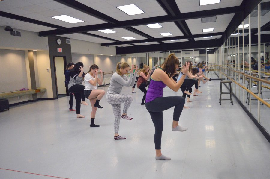 Dance Program “breaks a leg” in preparation for Annual Spring Concert