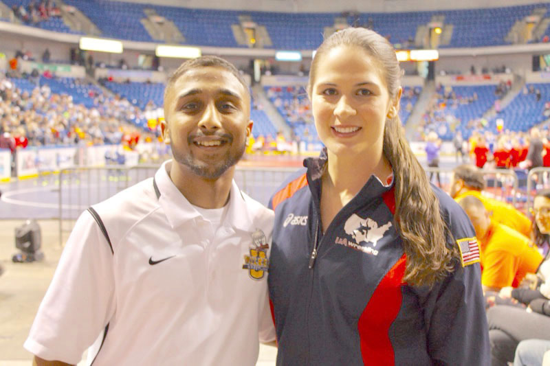 Pankil Chander invited United States Olympian Adeline Gray to the tournament.