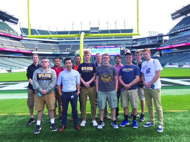 The Sport Management club visited Philadelphia in order to learn more about how to organize events, and to gain networking experience.