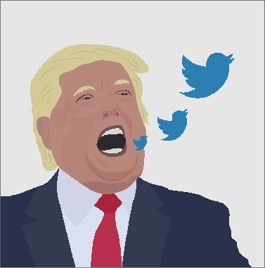 President Donald Trump and Twitter: students, faculty weigh in