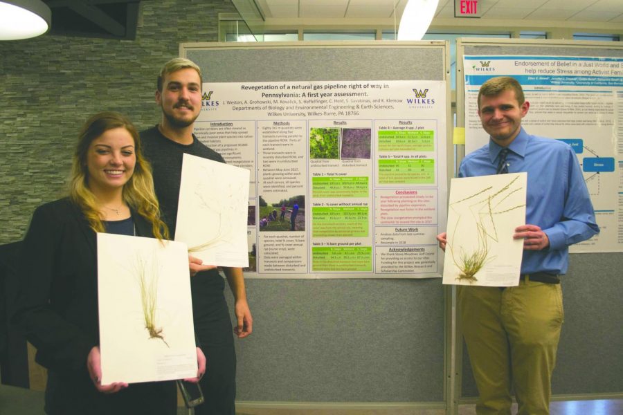 From left: Amber Grohowski, Scott Heffelfinger, Michael Kovalick