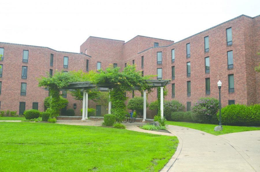 Evans Hall, a First-Year dorm which was altered to fit more students. 