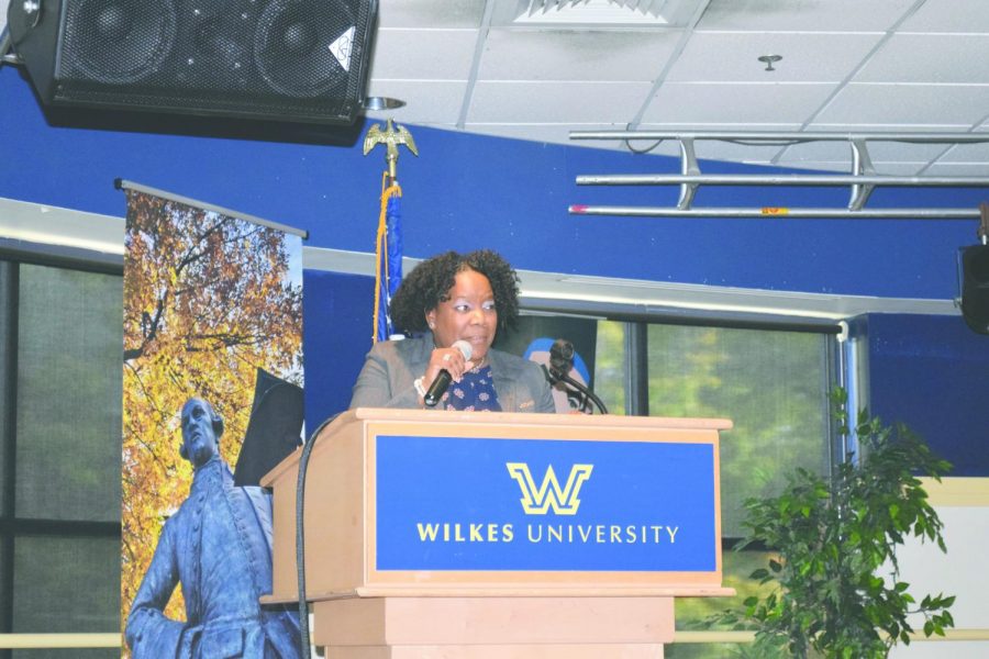 Dr. Vicki Sapp, the keynote speaker, spoke about how she overcame her own unconscious bias.