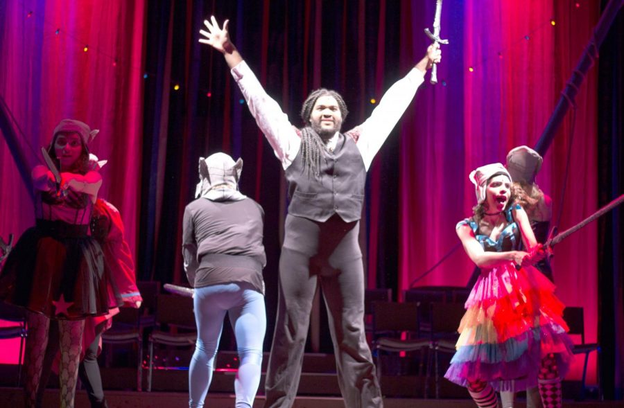 Joshua Shepard starred in “Pippin,“ part of Wilkes University’s 2017-2018 season.He took on the role as the “Leading Player“ of Pippin and put his own spin on the character.