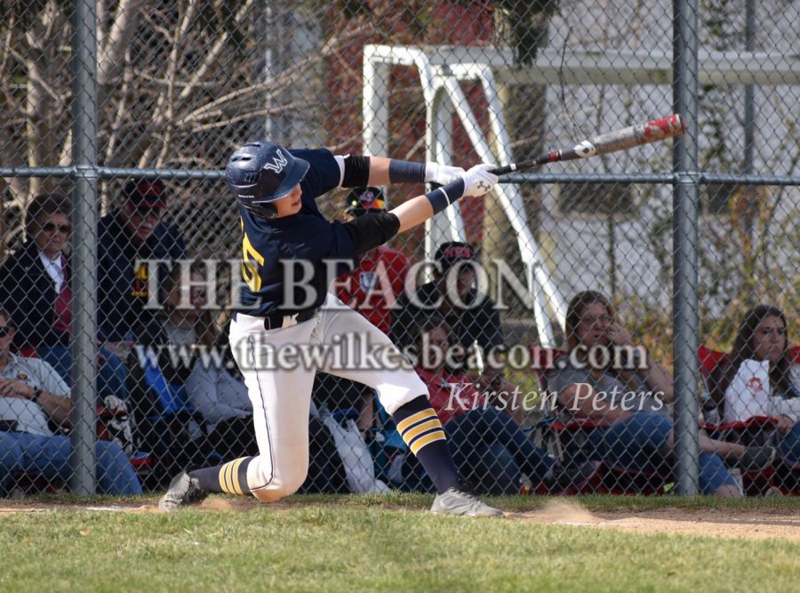 Junior Brandon Reno hit a home run in his first at-bat of the third game in the series against King’s, batting .545 with a hit-by-pitch and four RBIs on the weekend.