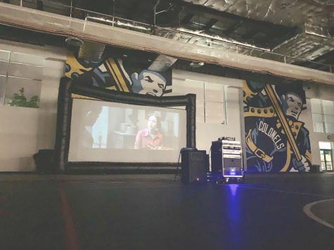 Residence hall council holds movie night for Wilkes students