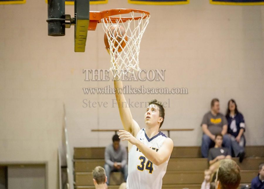 Junior forward Derek Heiserman dominated on both ends of the floor with a 14-point and 11-rebound double-double against King’s.