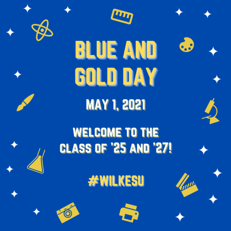 Current and incoming Wilkes students are encouraged to celebrate Blue and Gold Day on Saturday, May 1 for National Decision Day. 