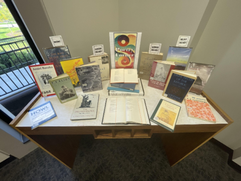 Poetry corner offers students a variety of selections