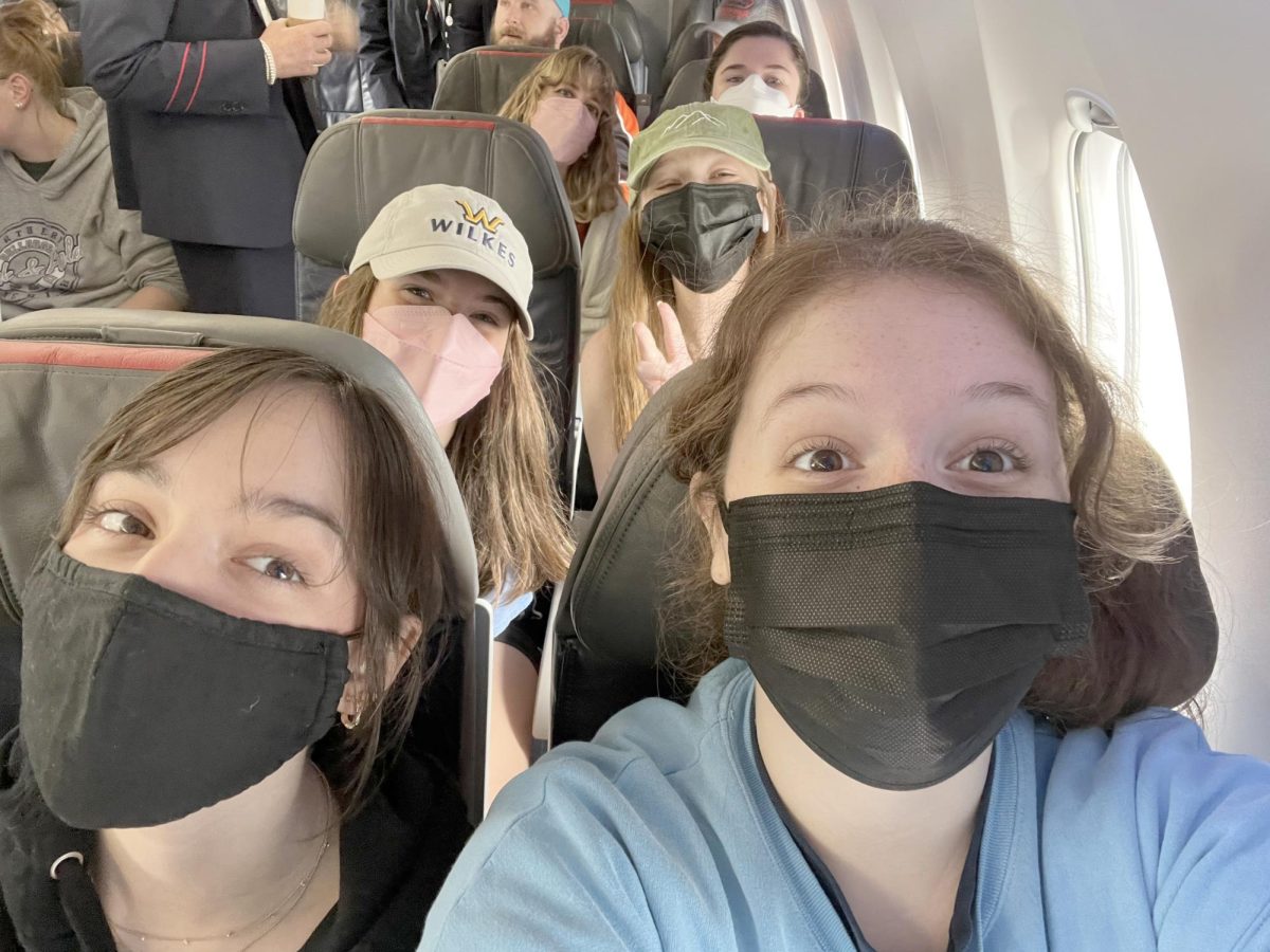 First row from left, are Morgan Rich and Kaelin Hughes. Second row, Mel Fouts and Emma Freels. Third row, Jen Mclaughlin and Sami Uggla. The group traveled to Kissimee, Florida last summer.