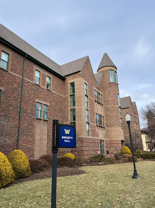 Facilities were called in on Christmas morning to stop the flooding that damaged
the third floor of Breiseth Hall.