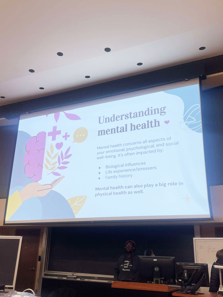 Understanding mental health was topic of recent event held by resident assistants.