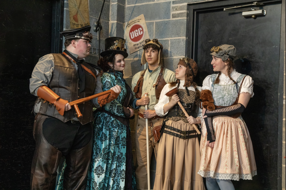  The cast of Urinetown can be seen this weekend at the Dorthy Dickson Darte Pentre for the Performing Arts.